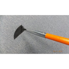 Forgecraft USA Weeding Razor Sickle W/ Long American Fiberglass Handle! Assembled In USA! 60.5"