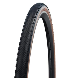 Schwalbe X-One Speed Folding Clincher Dual RaceGuard TPI: 67 350g Tire, Black, 700" x 20/35"