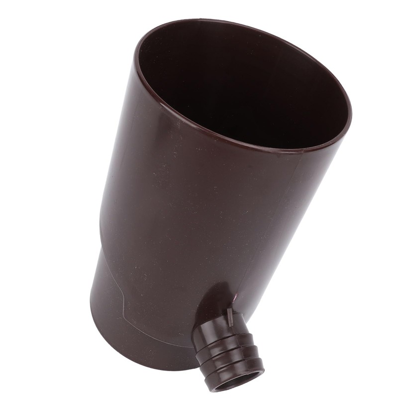 Depisuta Downspout Diverter, 10cm Round Downspout Rainwater Collection System Diverter