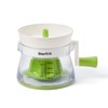 Starfrit 092073 Hand Crank Citrus Juicer, 2-Cup Capacity, Green