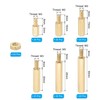 PATIKIL M3+6mm Standoff Screws, 240Pcs Male to Female Hex Brass