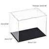 TA-VIGOR Acrylic Clear Display Case, 30 x 20 x 25cm