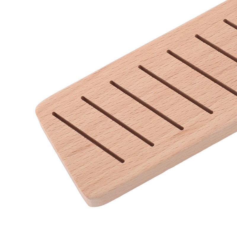 Embroidery Floss Bobbin Rack 12 Positions DIY Beech Wood Floss
