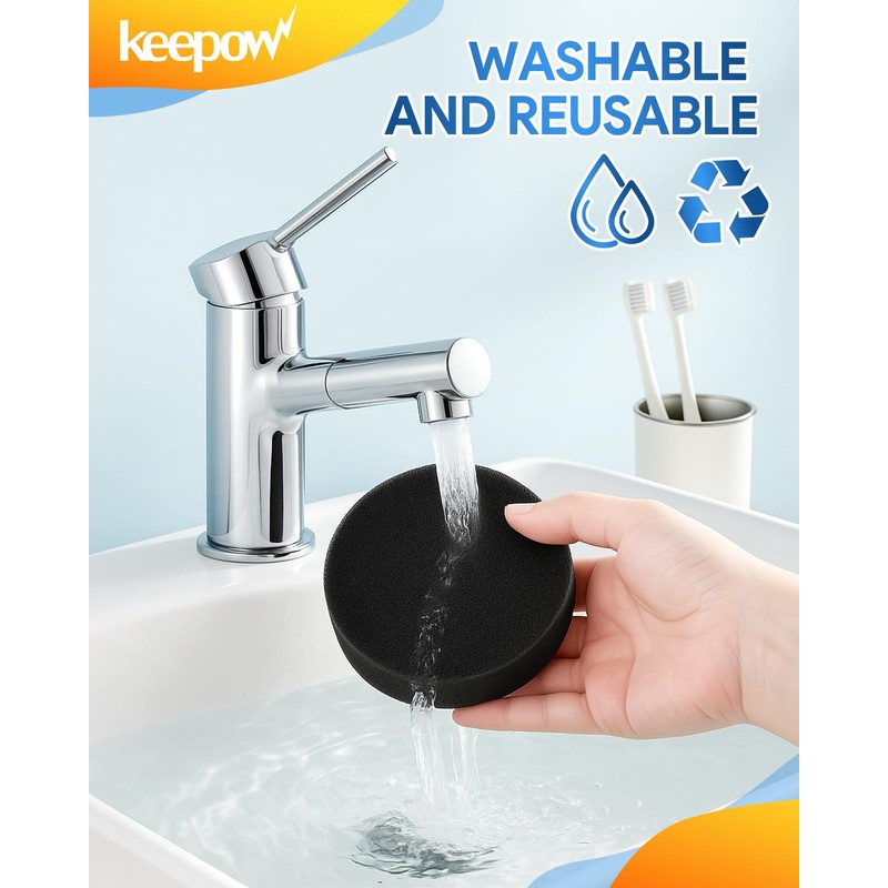 KEEPOW Vacuum Filter for Bissell Powerlifter/CleanView Swivel Rewind Pet Vacuum