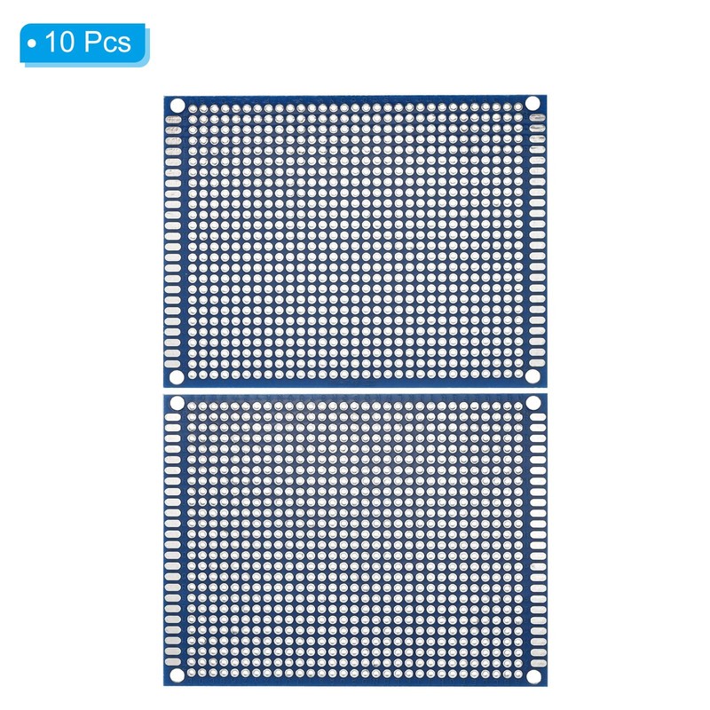 PATIKIL 9 x 7 cm Double Sided PCB Board, 10