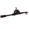 Fishing Rod and Reel Combos Carbon Fiber Telescopic Fishing Pole