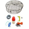 KUFA Stainless Steel Crab Trap with Zinc Anode & Accessory