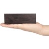 Bloque de Madera Negra RARA Africana, artesanías de Madera ébano,