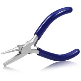 SPEEDWOX Grooved Yatco, Grooved Round Yatco, Pin Bending Dedicated Tool, One Side Dent Type, Precision Pliers, Convenient Tool, Handmade Tool, For Piercing Making, Earring Making, Crafting