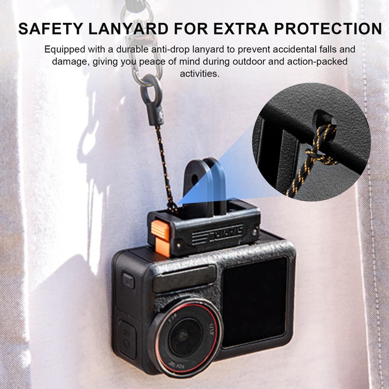 UOEPOWA Action 5 Pro Magnetic Adapter Mount for DJI Osmo