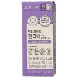 Oral Lactobacillus M18 Fresh Care Denti Bag Dr. Phyto Pregnant Women’s Mouth Health Care 5 Pieces / 구강유산균 M18 프레쉬케어 덴티백 닥터파이토 임산부 입속 건강 관리 5개