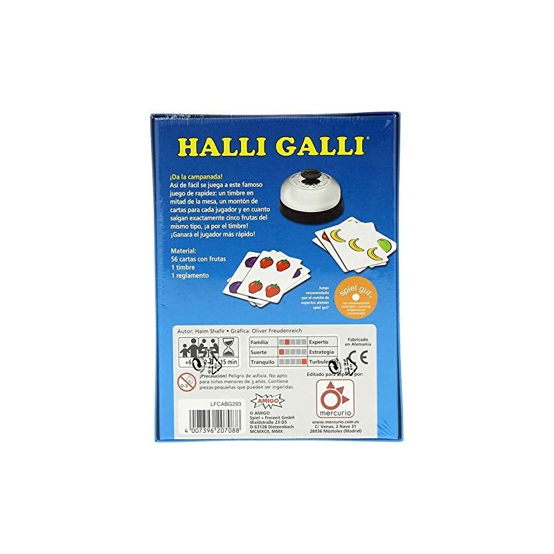 Friend – Halli Galli, Game Table, Table Game in Spanish