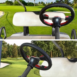 10L0L Golf Cart Steering Wheel or Adapter, Generic for EZGO Club Car Yamaha