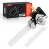Rogierra Fuel Valve Petcock with Male Thread Compatible with Harley