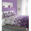 Mason Gray Dreams 'n' Drapes Sansa Single Quilt Set, Aubergine