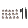 Hearing Amplifier Dome BTE Ear Tip Earplug Set Professional Portable