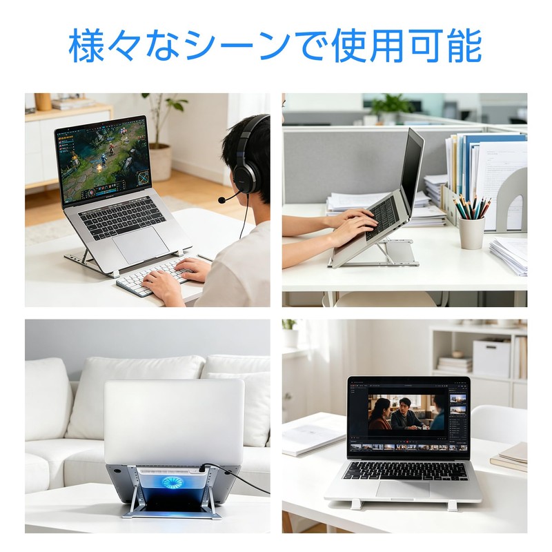 ZenCT CT158-MAX Laptop Cooler, Laptop Stand, Peltier Device, Cooling Pad,