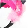 Ipetboom 1Pc Pink Flamingo Hair Headband for Tropical Party Decoration