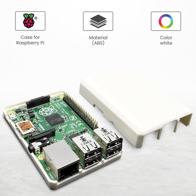 SB Components Closed Case for Raspberry Pi 3 B+, 3,