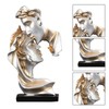 Couples Kiss Sculpture Exquisite Decorative Resin Kissing Lover Figurine Home