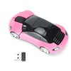 Sorandy Ratón Inalámbrico 2.4GHz, Óptico Ergonómico Forma de Coche Deportivo