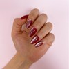 MRSCOL Press on Nails-Shiny Red, Press on Nails Almond,Press on