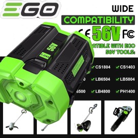 For EGO 56V 5.0AH BATTERY FOR EGO BAor EGO 56V Tool Lawn Mower Leaf Blower BA2800 BA4200