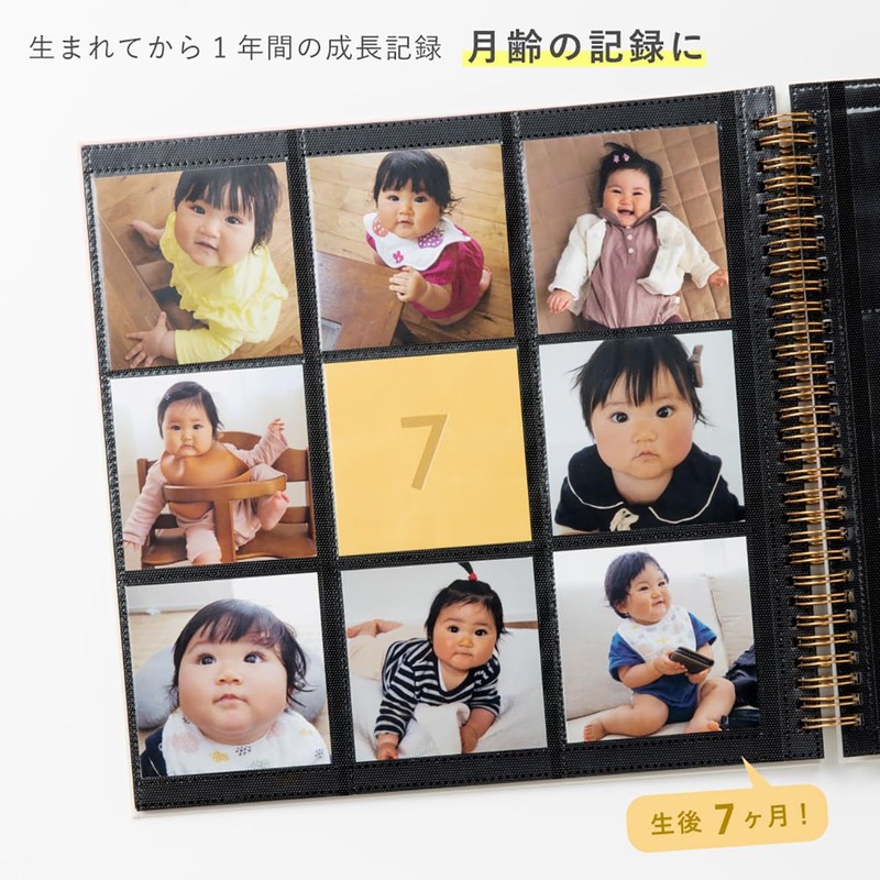 Iroha Publishing Large Album Series Makikaku Photo [Number Deco Card]
