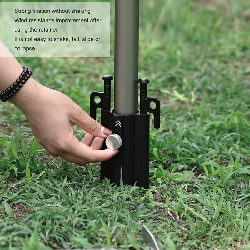 Camping Tent Rod Holder Portable Outdoor Awning Canopy Pole Holder