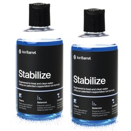 Ice Barrel 3in1 Water Treatment for Ice Bath, Spa, Hot Tub, Cold Plunge Tub, and Small Swimming Pool (8 oz, Pack of 2) – Conditioner, Softener, and Water Stabilizer for Cold Water, No Chlorine