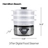 Hamilton Beach Digital Electric Food Steamer & Rice Cooker for