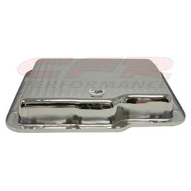 Compatible/Replacement for Chevy/GM Powerglide Steel Transmission Pan - Chrome