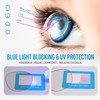 HGIOOIGH Reading glasses Woman Blue light block Oversized Irregular Cat