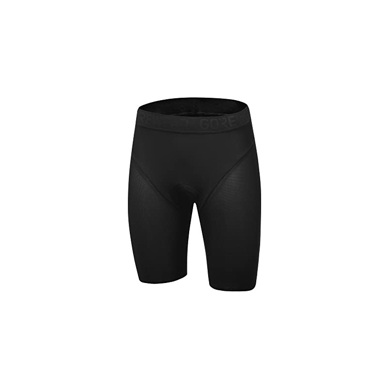 GOREWEAR Sotto pantaloncini+ Fernflow Donna, Nero, 40
