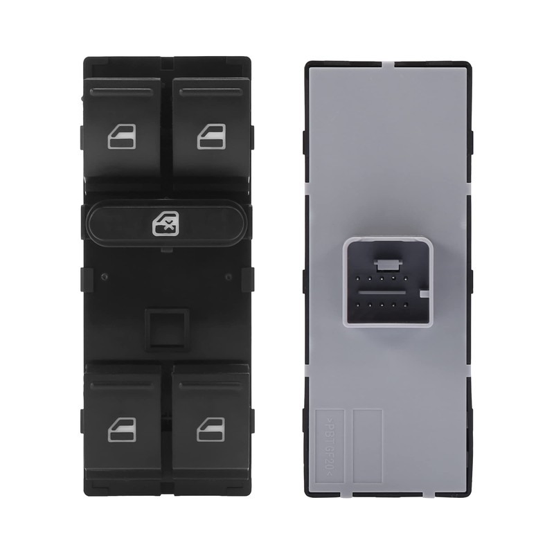 X AUTOHAUX Master Driver Side Power Window Switch 1K4959857AREH Replacement