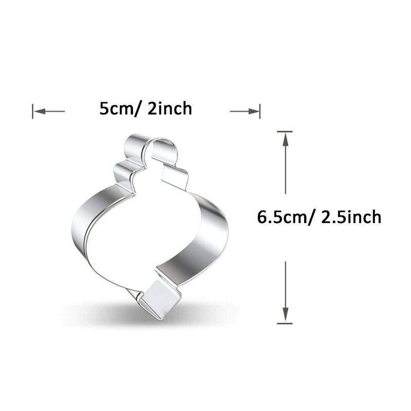 WDYJMALL Christmas Pendant Ornament Shape Cookie Cutter - A