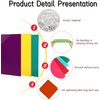 Creatorally Acrylic Glass, Black, Pack of 2, 3 mm Acrylic