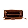 Chiemsee Genuine Leather Cognac Women's Purse 020473, Cognac