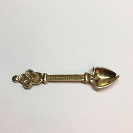 Polished Brass Traditional Church Censer Incense Spoon - Thurible - Incenser (CCG-SP68)