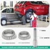 2 Sets 2000lb Trailer Hub Kit 5 Bolt 4.5" Trailer