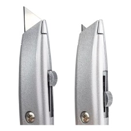 CNX Cutter Navaja Retráctil De Acero Con Cuchilla De 19 Mm.