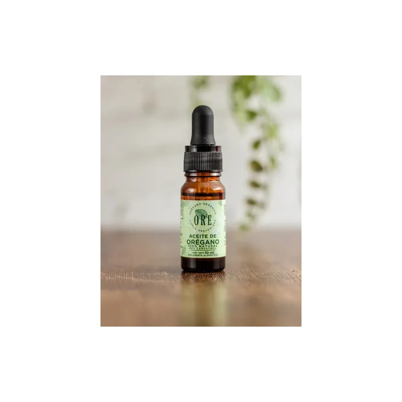 Ore, Aceite De Orégano 10 Ml Gotero Portátil