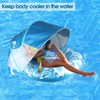 COOLCOOLDEE New Upgraded Pool Chair Float with Shade,XL Pool Floats