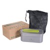 Boundless Voyage 1L Camping Box, Lunch Box with Folding Handle
