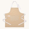 HOMESCAPES - Pure Cotton Unisex Apron with Pocket - Stars