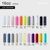 REVOMAX Carbonated Vacuum Insulated Bottle, No Cap, 16 oz (473