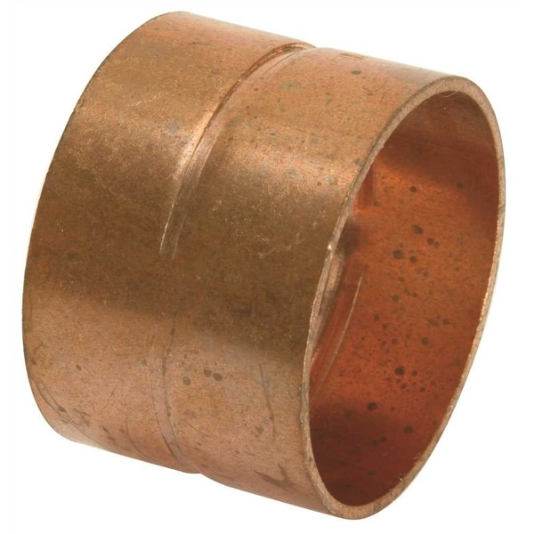 Mueller Industries GIDS-313001 Dwv Sweat Coupling with Stop, 1-1/2"