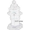 Bellaa 22472 Fire Hydrant Statue Dog Training Lamp Post 14