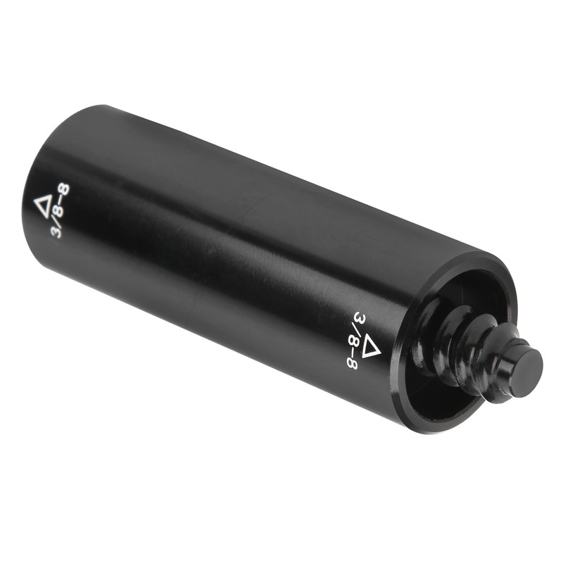 Pool Extension Cue 2oz Billiard Middle Shaft Aluminium Extender Adapter