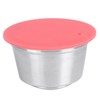 Stainless Steel Reusable Refillable Coffee Capsule Cup Fit for Dolce